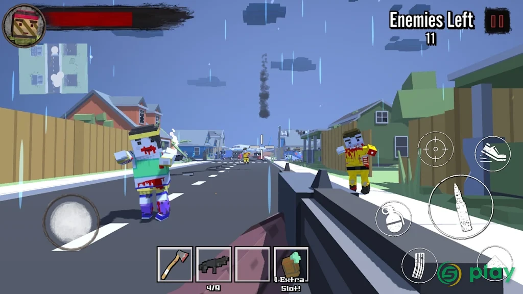 Blocky Zombie Survival — скриншот 2