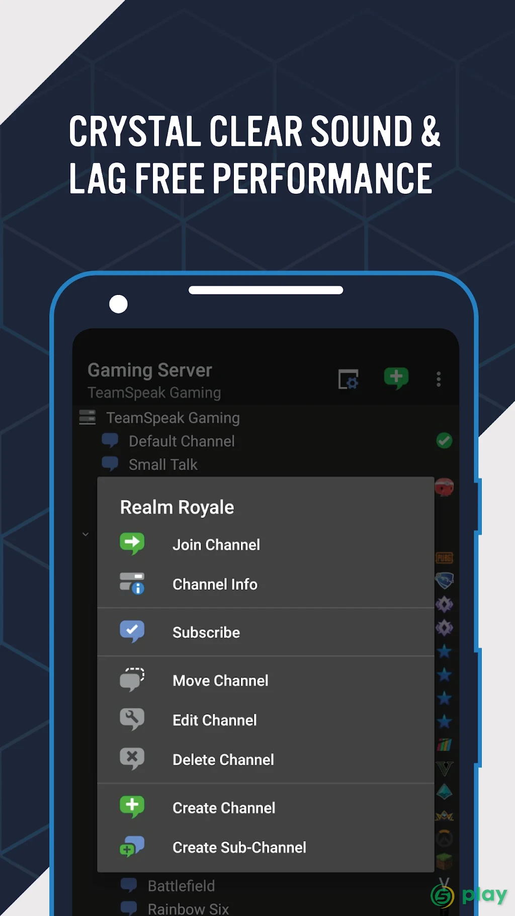TeamSpeak 3 - Voice Chat Software — скриншот 3
