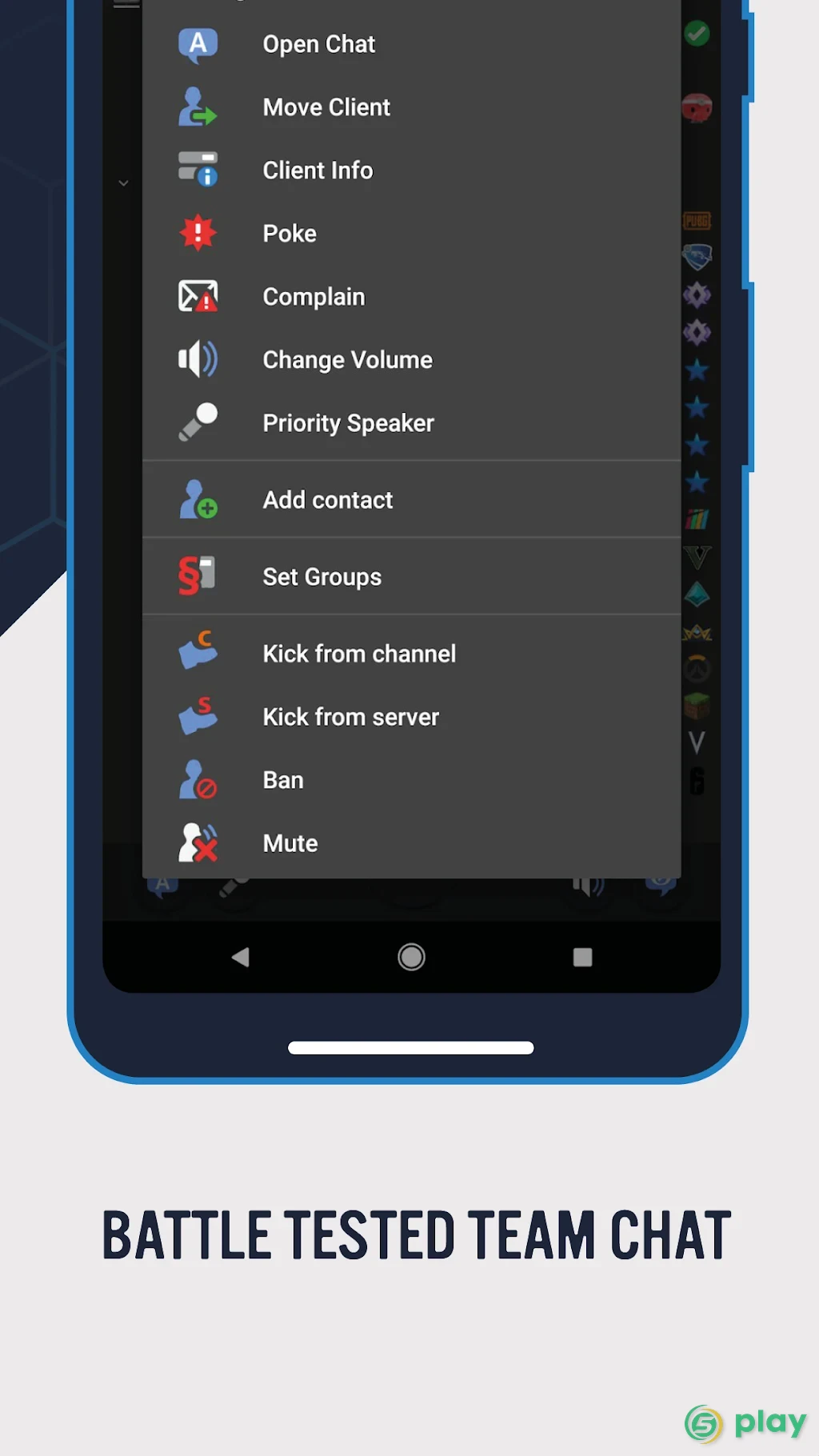 TeamSpeak 3 - Voice Chat Software — скриншот 4