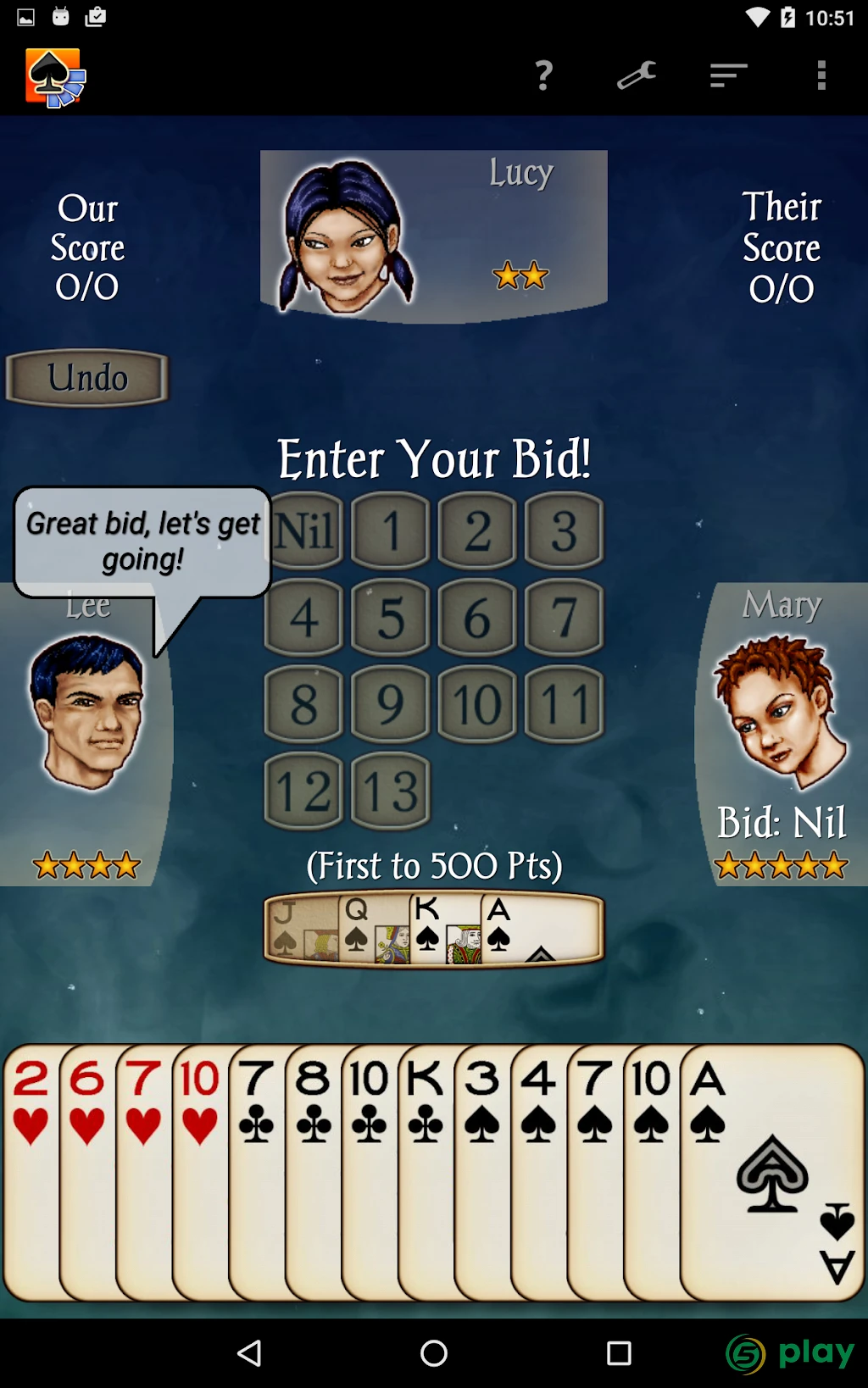 Spades — скриншот 12