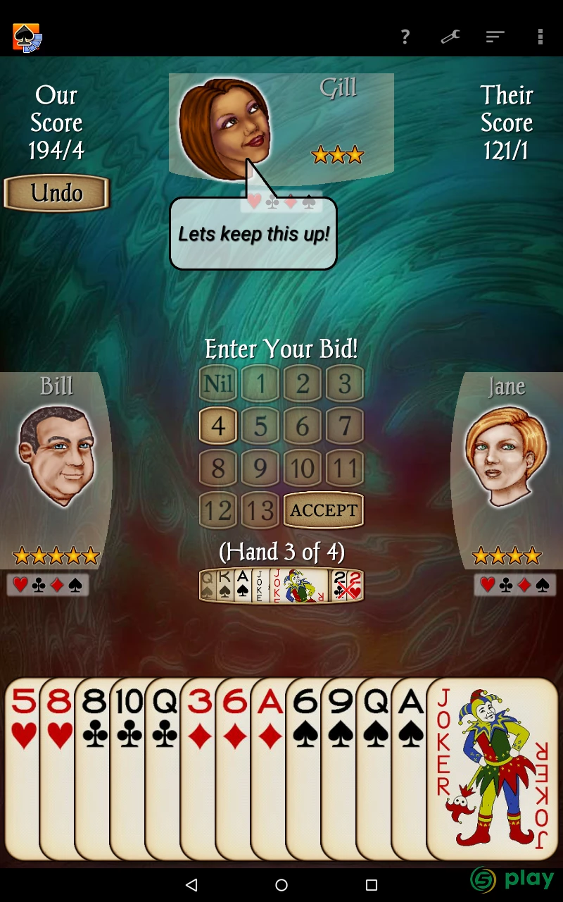 Spades — скриншот 20