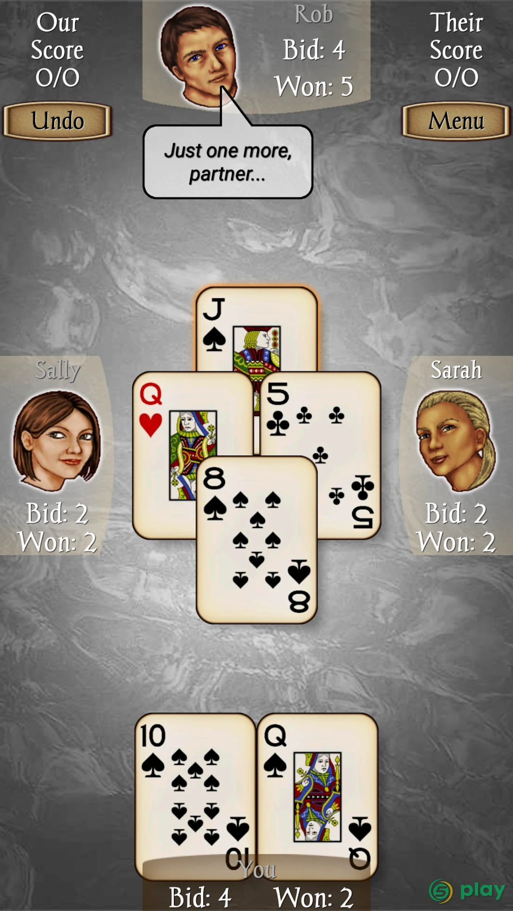 Spades — скриншот 3