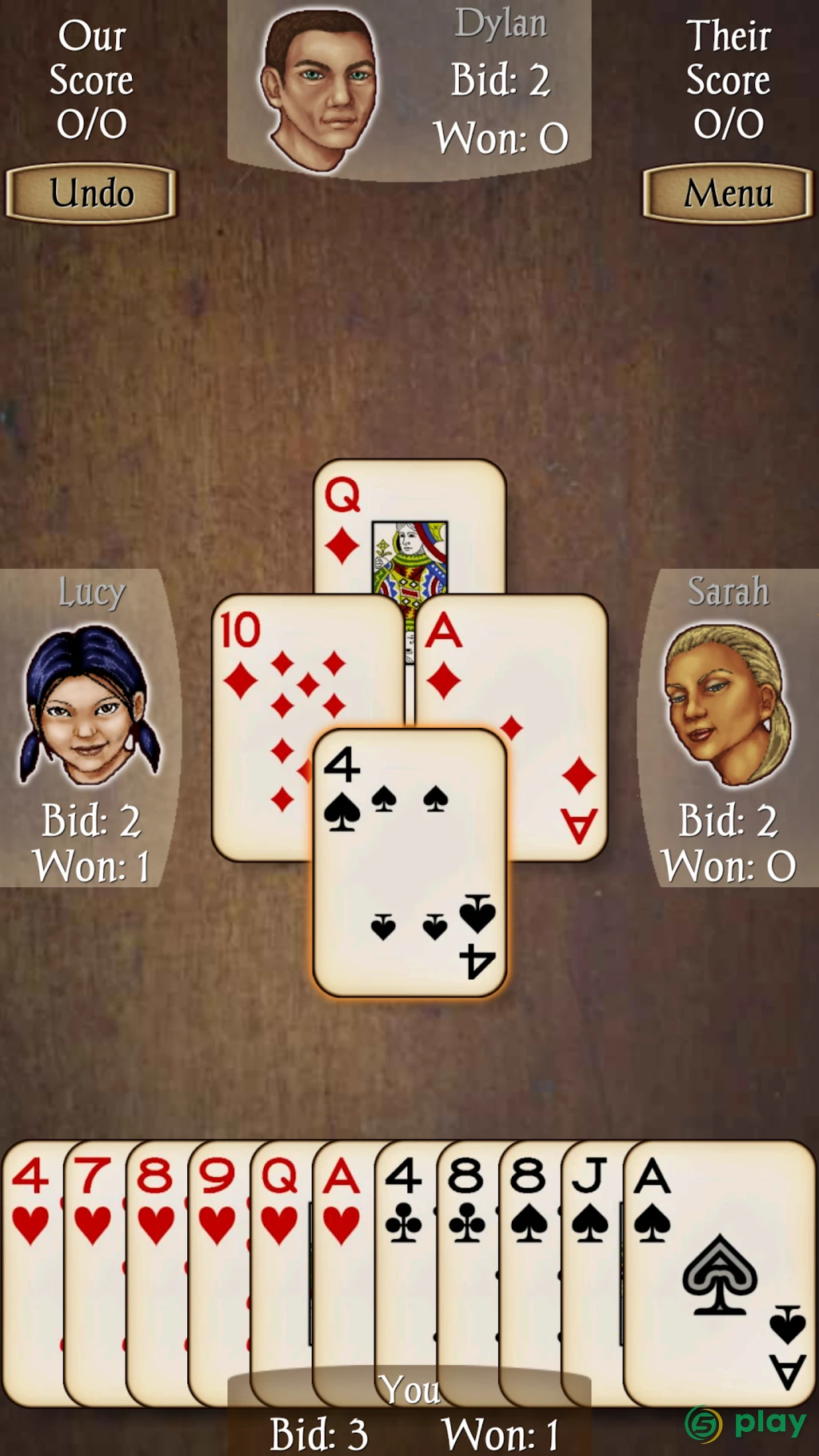 Spades — скриншот 5