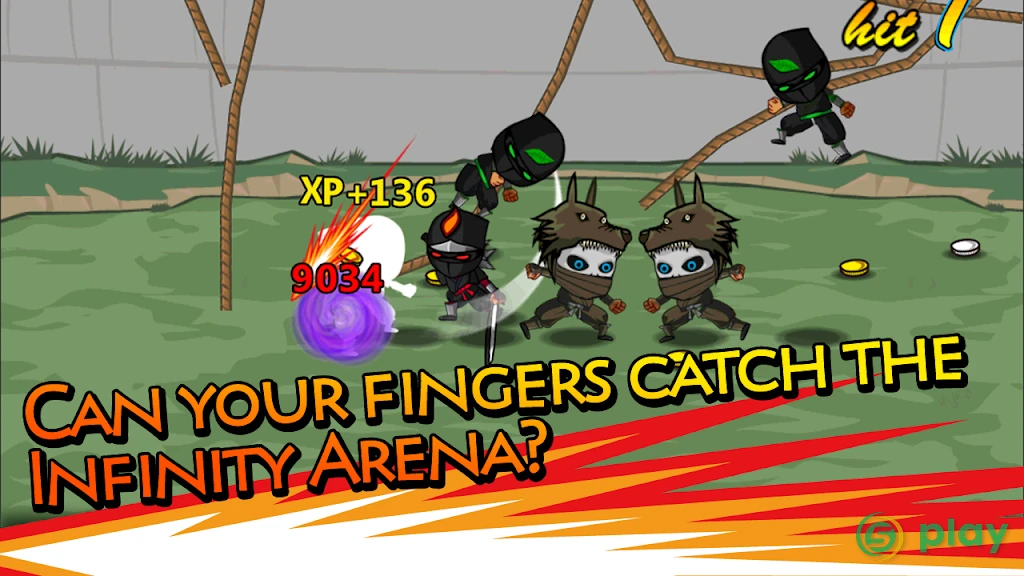 Ninjas Infinity — скриншот 1