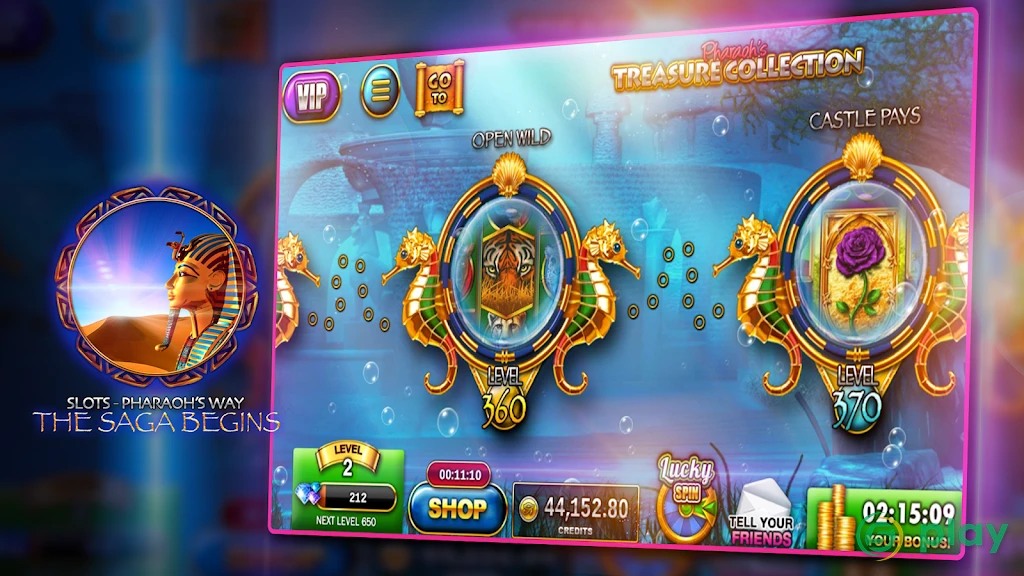Slots Pharaoh's Way - Slot Machine & Casino Games — скриншот 2