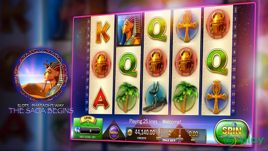 Slots Pharaoh's Way - Slot Machine & Casino Games — скриншот 3