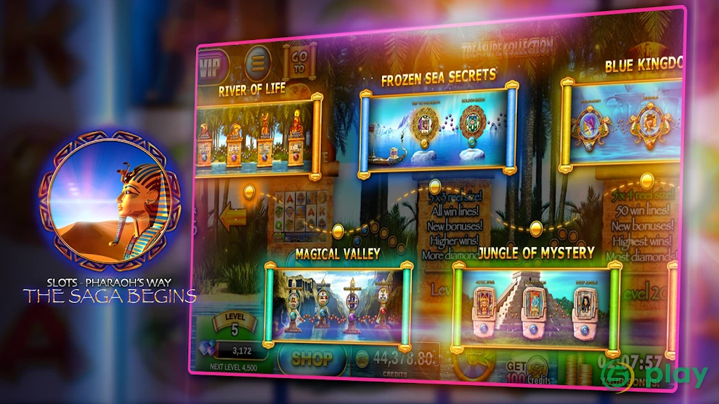 Slots Pharaoh's Way - Slot Machine & Casino Games — скриншот 5