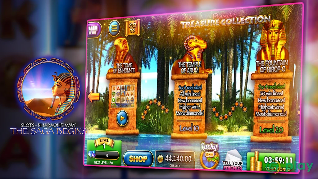 Slots Pharaoh's Way - Slot Machine & Casino Games — скриншот 7