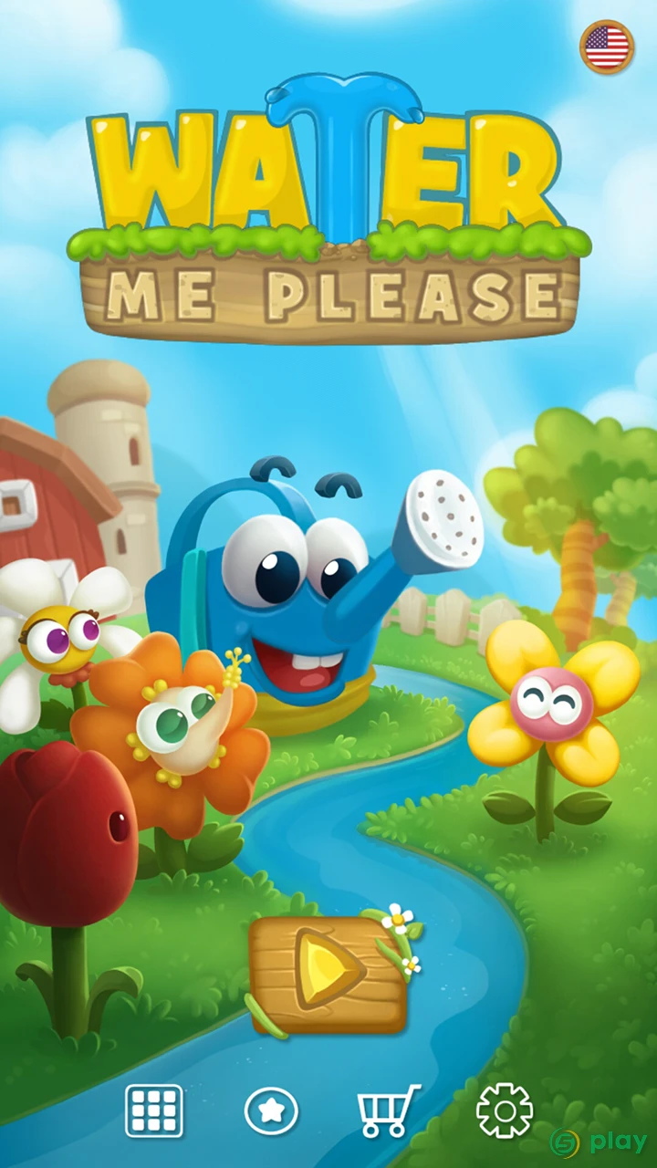 Water Me Please! Water Game: Brain Teaser — скриншот 1