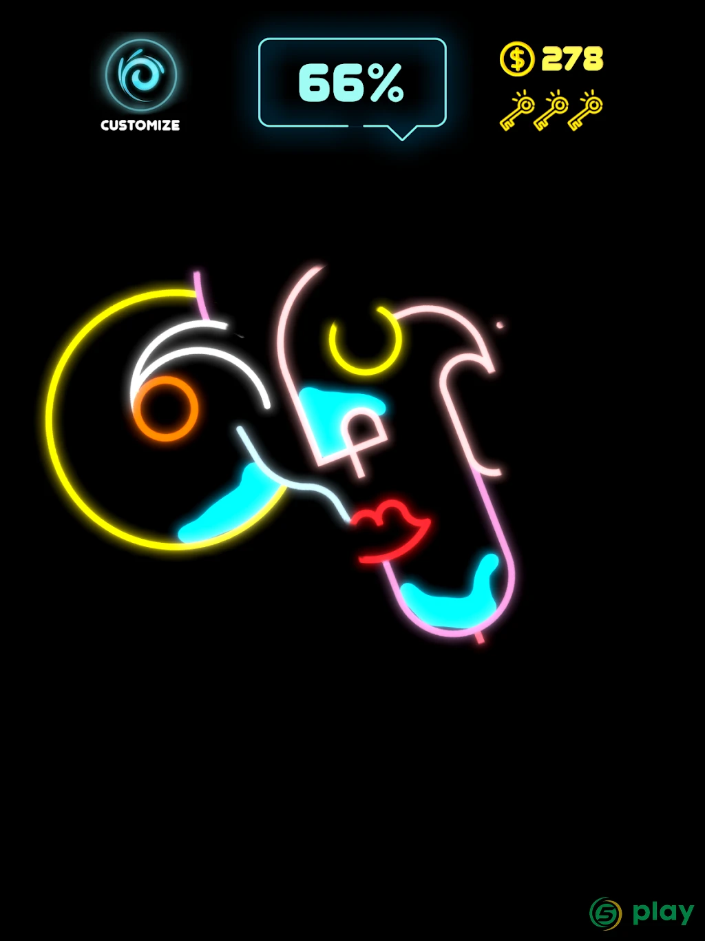 Neon Splash — скриншот 4