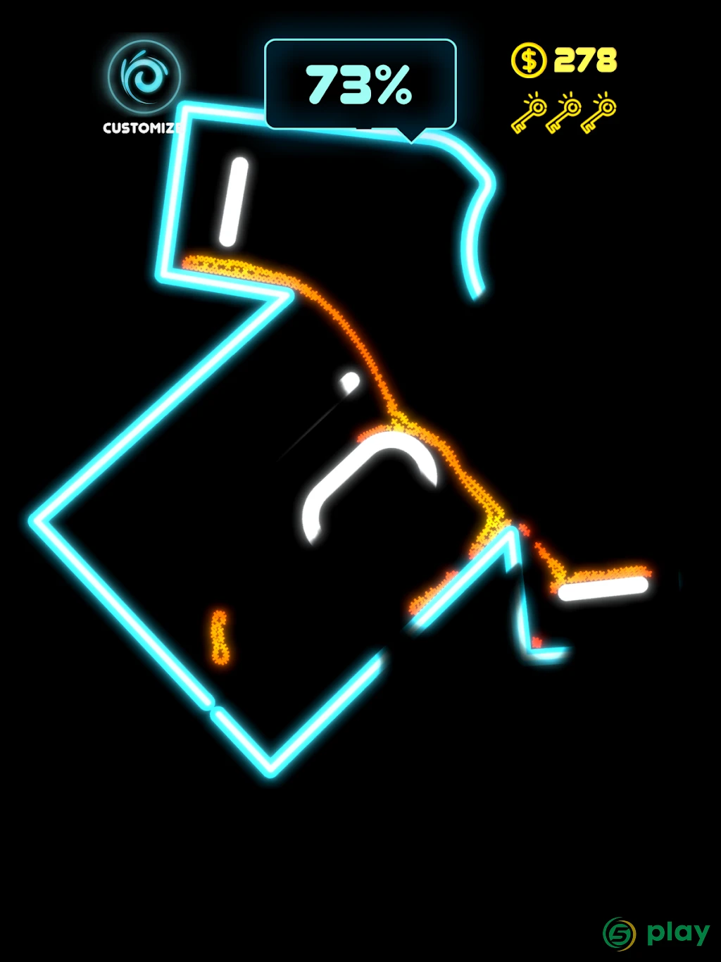 Neon Splash — скриншот 5