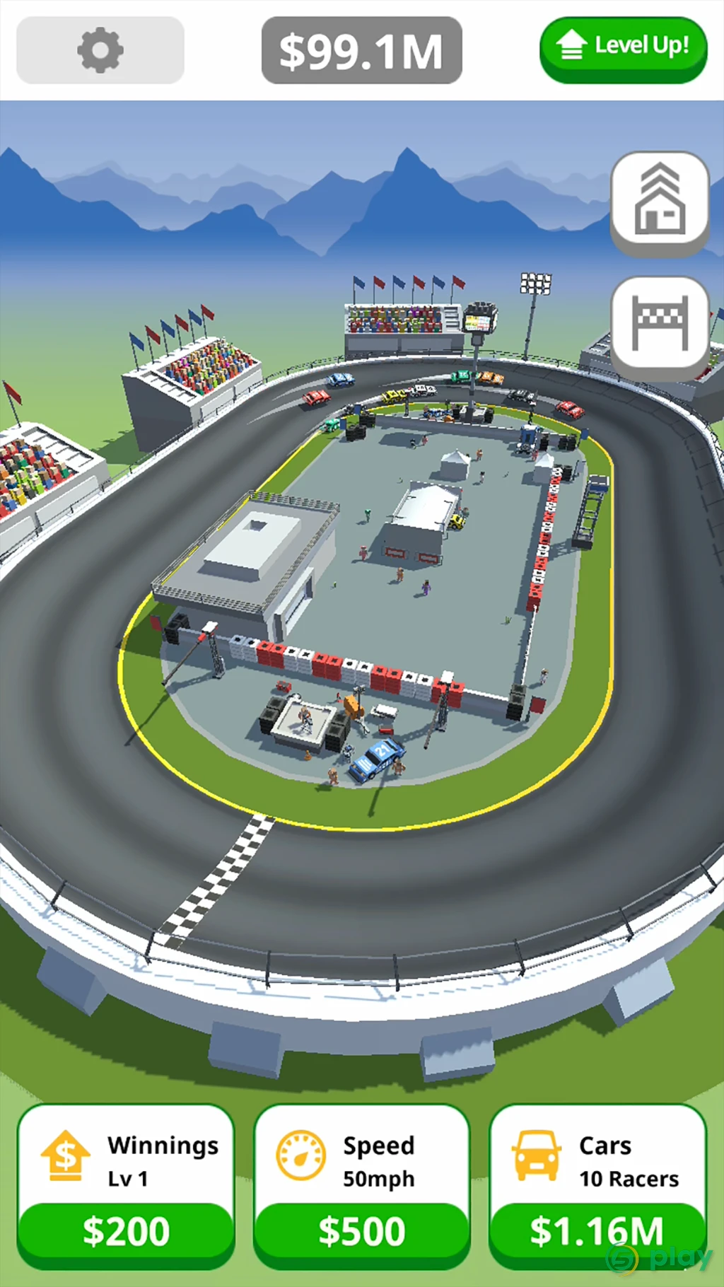 Idle Tap Racing — скриншот 6