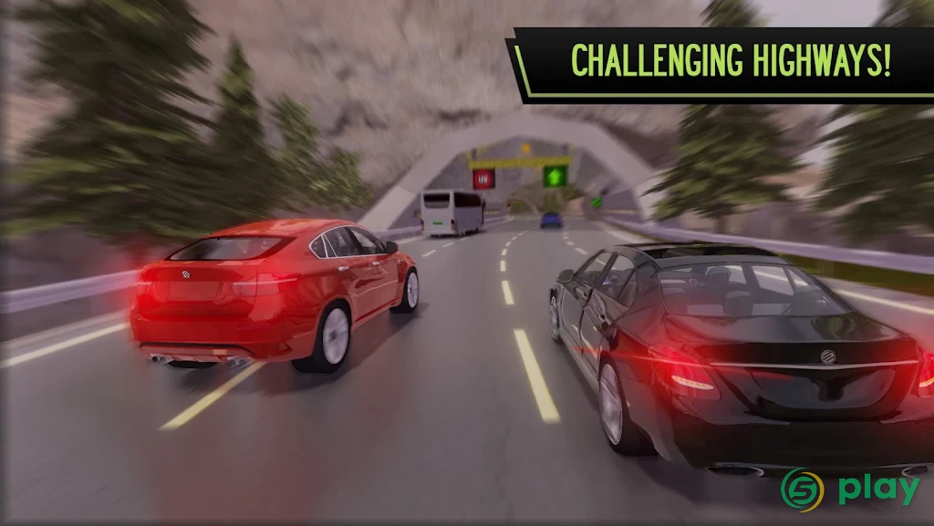 POV Car Driving — скриншот 1