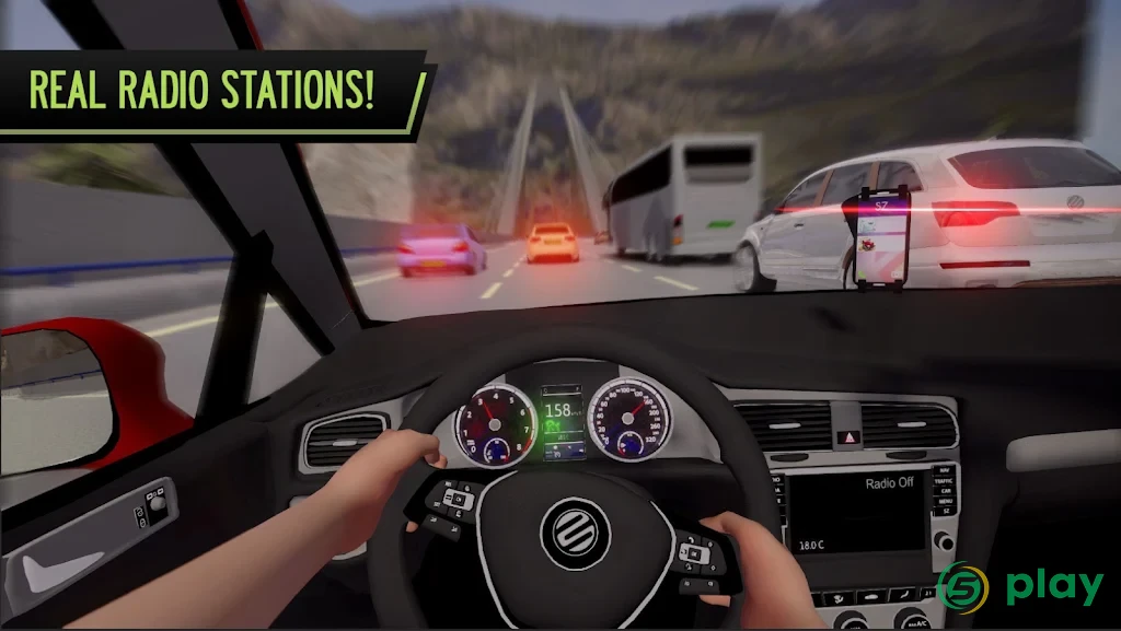 POV Car Driving — скриншот 3