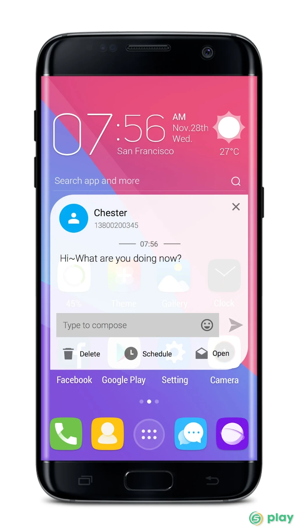 GO SMS Pro — скриншот 4