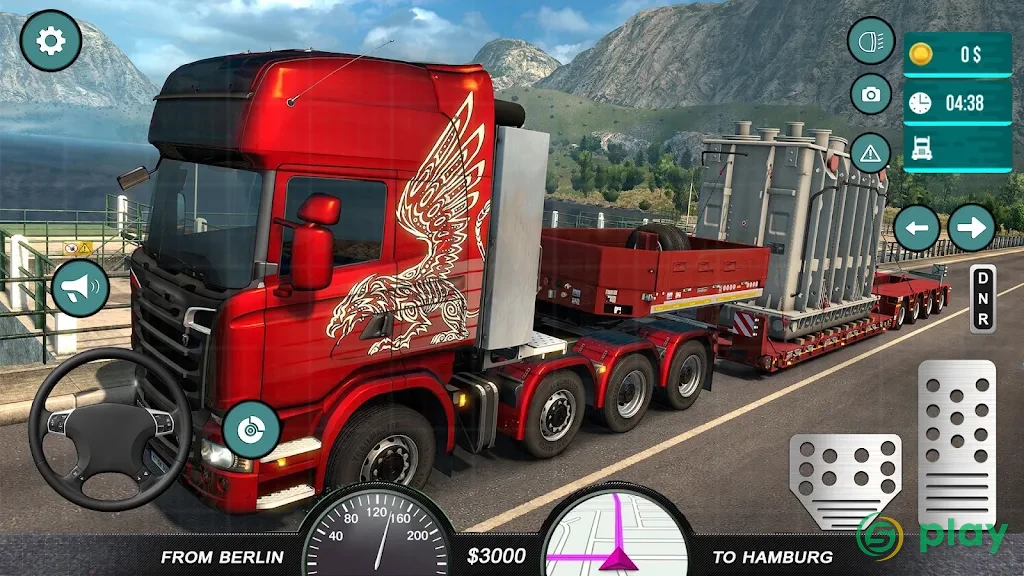 Euro Truck Simulator Offroad Cargo Transport — скриншот 1