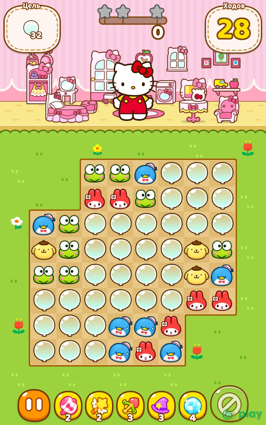 Hello Kitty Friends - Tap & Pop, Adorable Puzzles — скриншот 14
