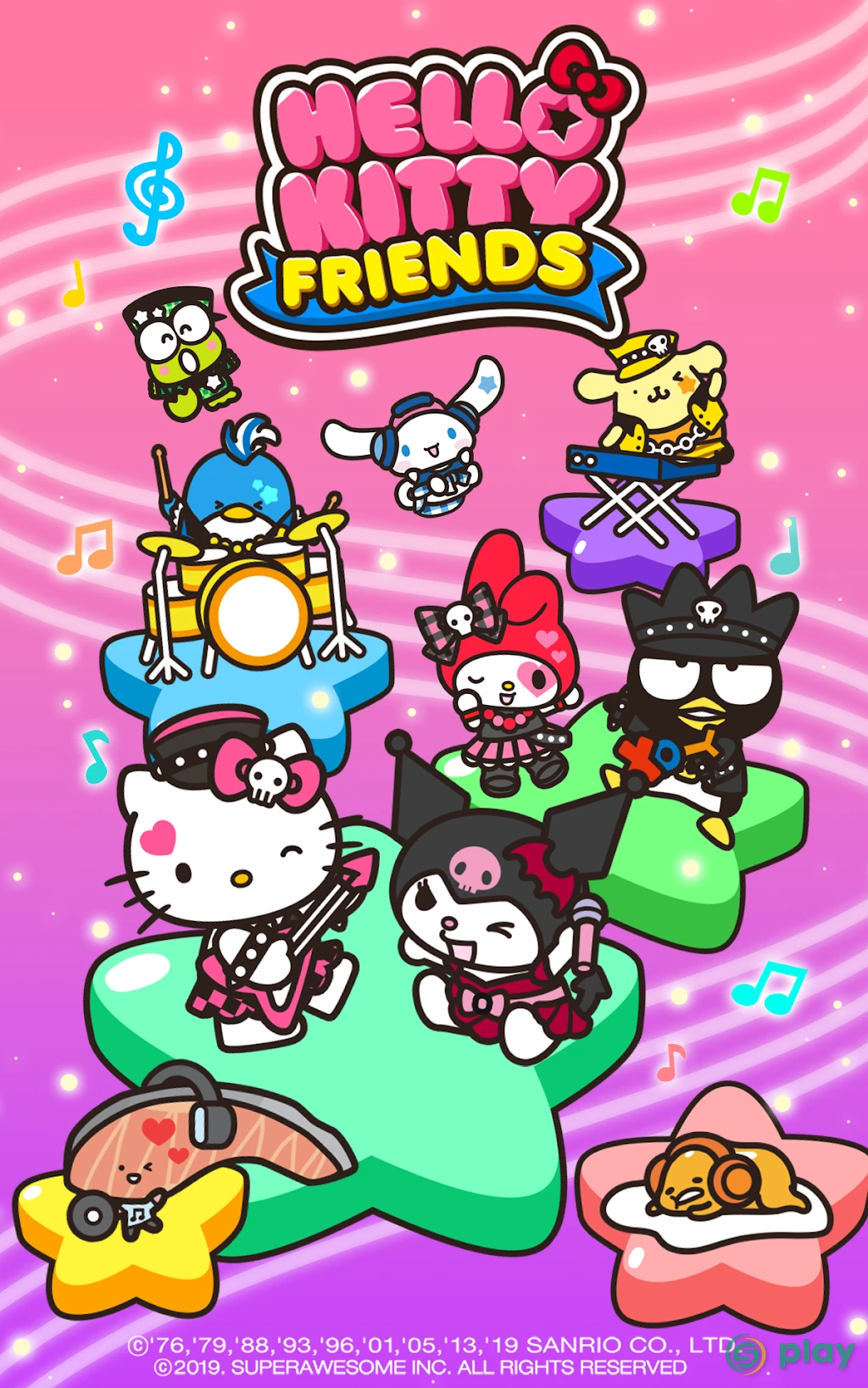 Hello Kitty Friends - Tap & Pop, Adorable Puzzles — скриншот 15