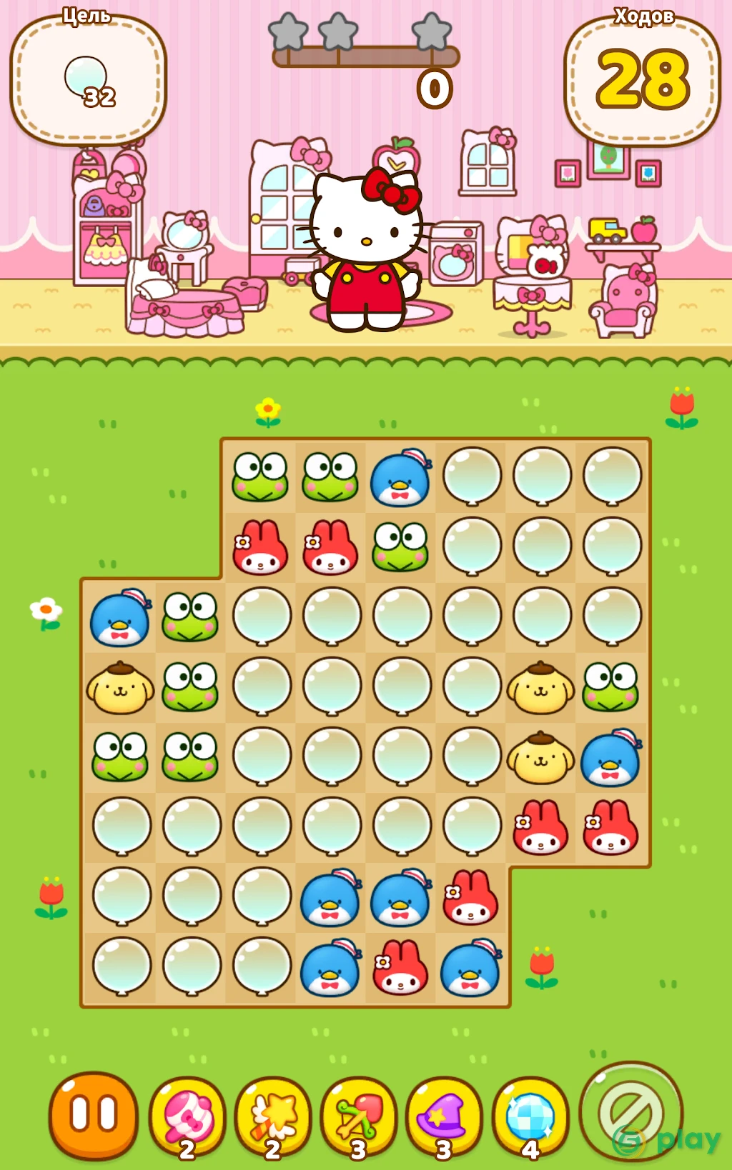 Hello Kitty Friends - Tap & Pop, Adorable Puzzles — скриншот 21