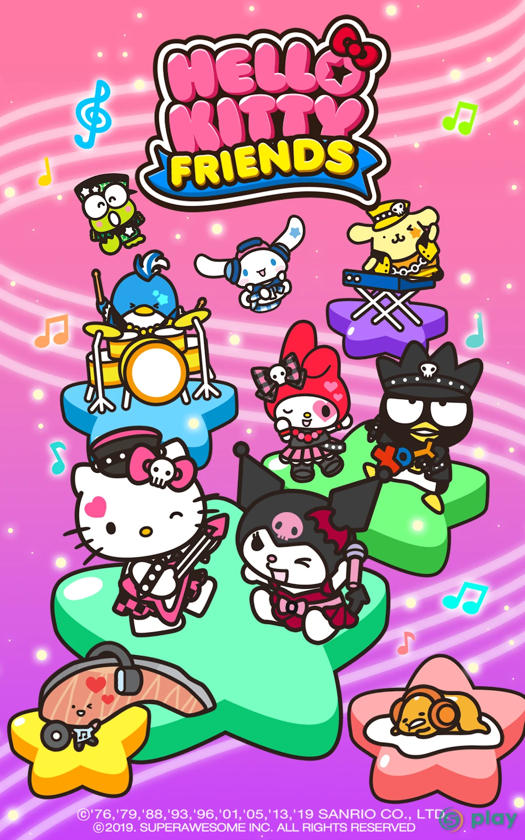 Hello Kitty Friends - Tap & Pop, Adorable Puzzles — скриншот 22