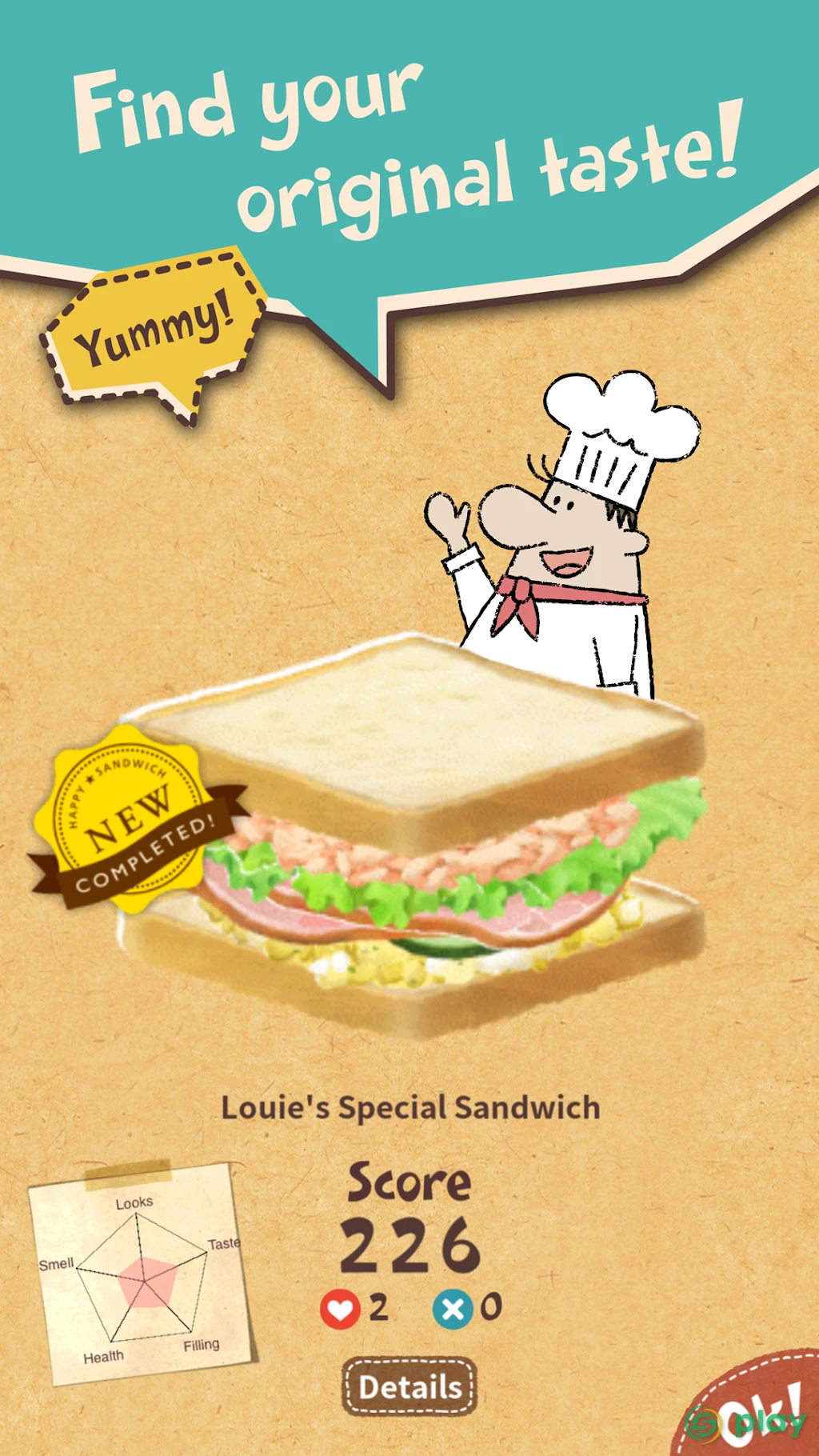 Happy Sandwich Cafe — скриншот 2