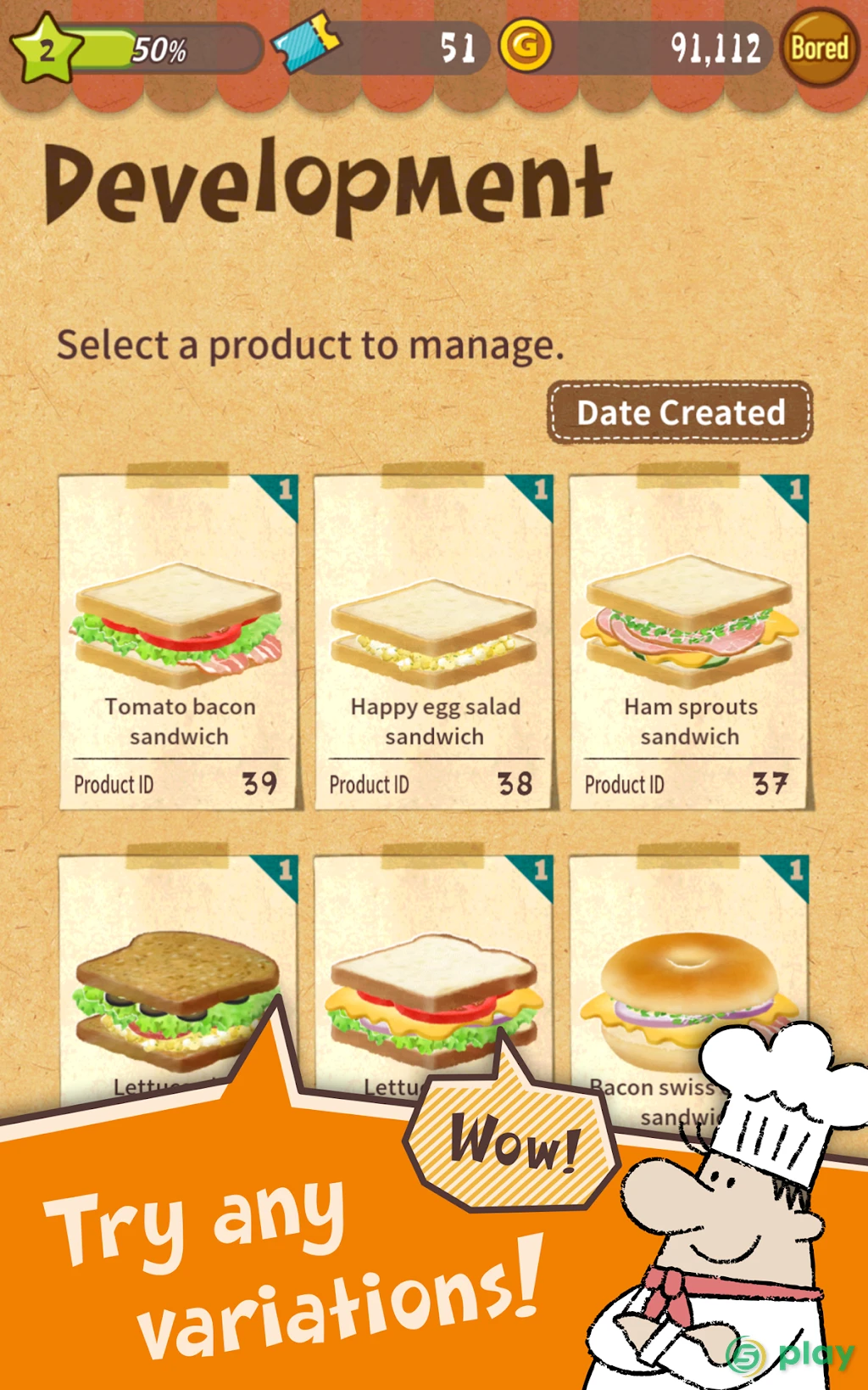 Happy Sandwich Cafe — скриншот 8