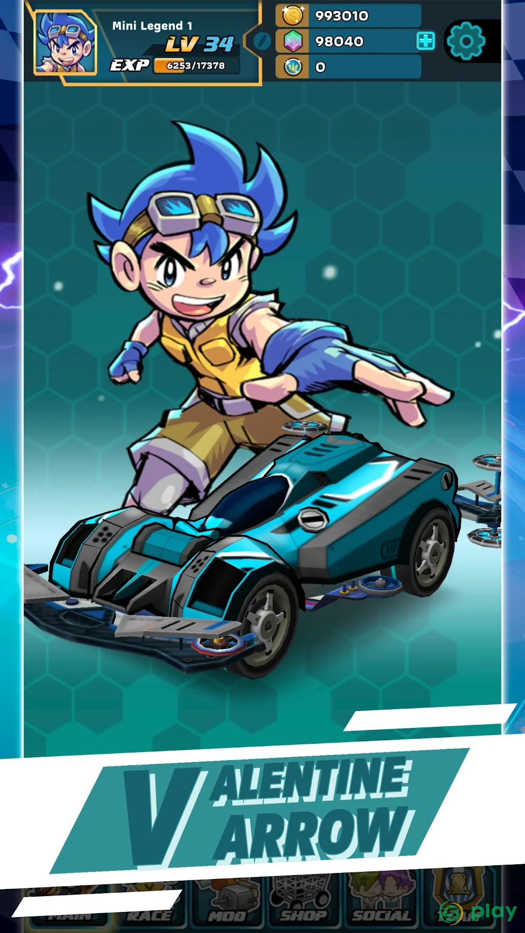 Mini Legend - Mini 4WD Simulation Racing Game! — скриншот 2