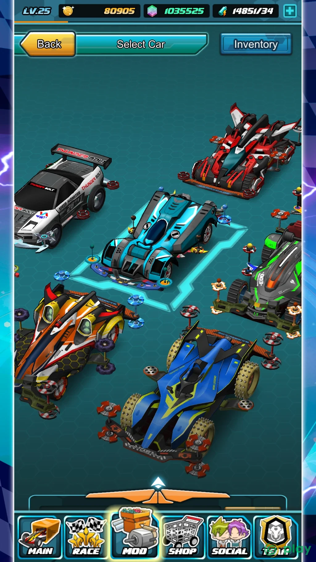 Mini Legend - Mini 4WD Simulation Racing Game! — скриншот 7