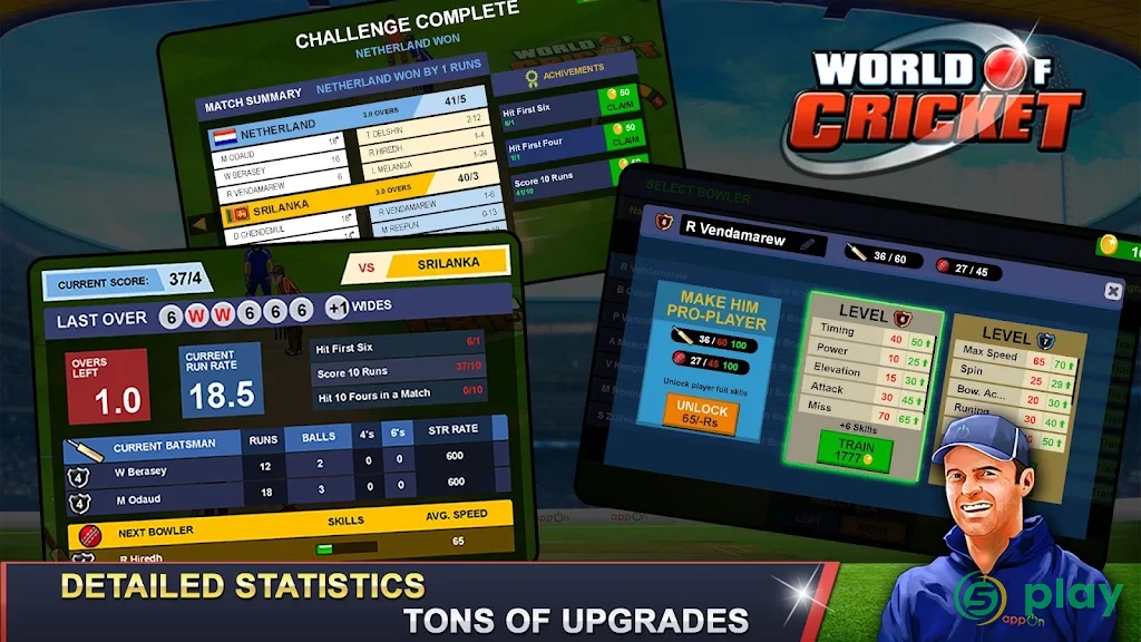 World of Cricket : World Cup 2019 — скриншот 7