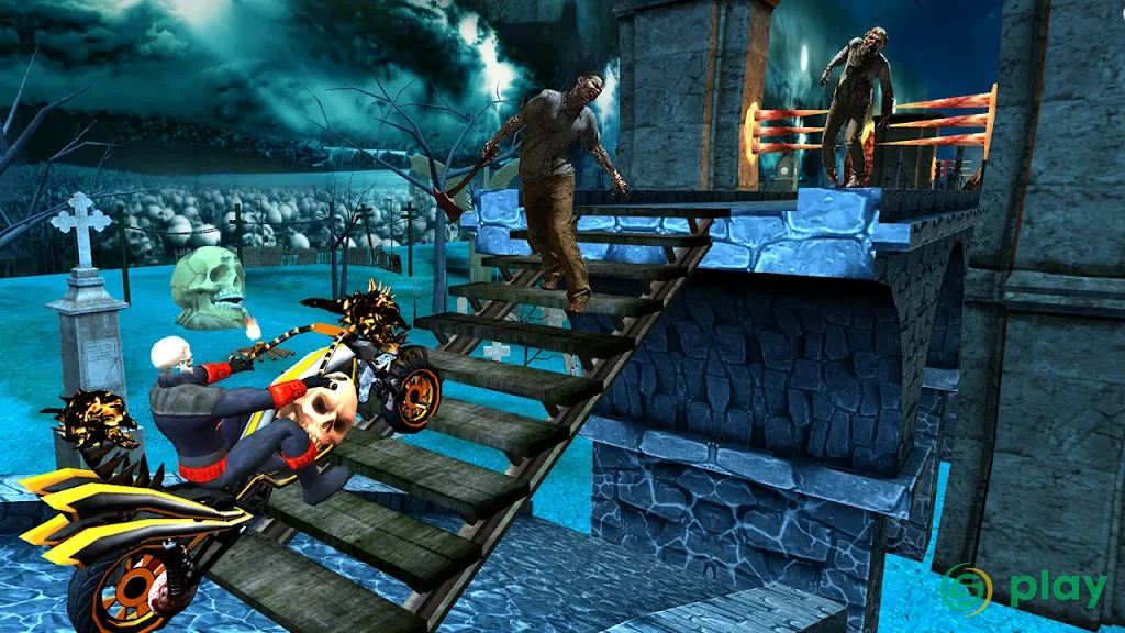 Devil's Ride: Bike Stunt Game — скриншот 3