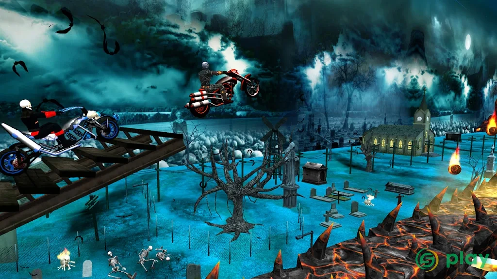 Devil's Ride: Bike Stunt Game — скриншот 6
