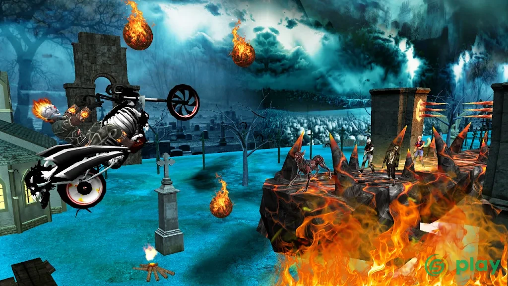 Devil's Ride: Bike Stunt Game — скриншот 7