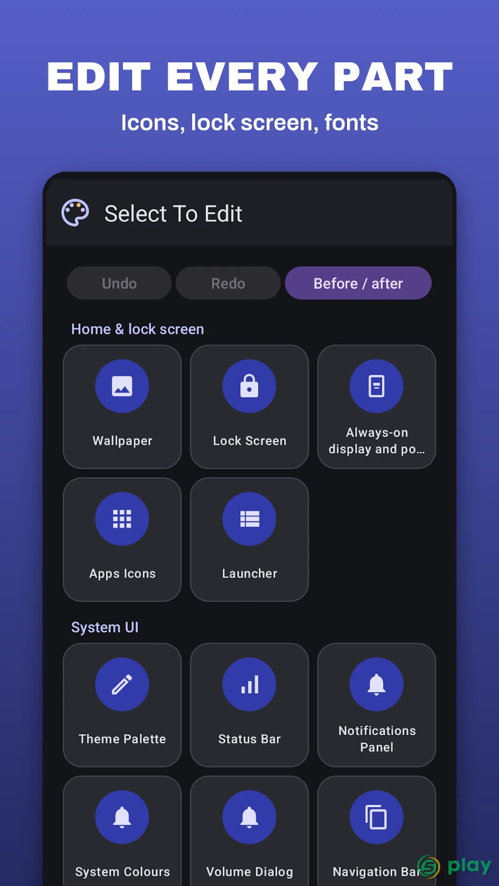 Theme Editor For MIUI — скриншот 1