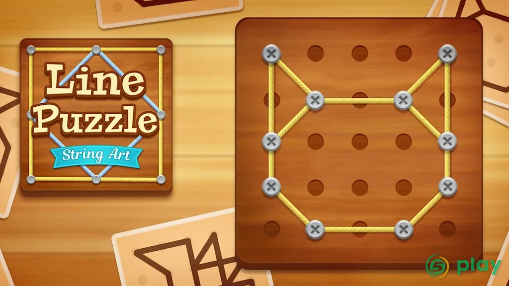 Line Puzzle: String Art — скриншот 2