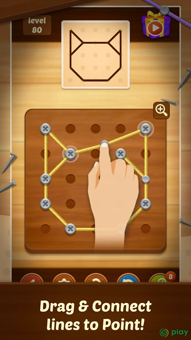Line Puzzle: String Art — скриншот 4
