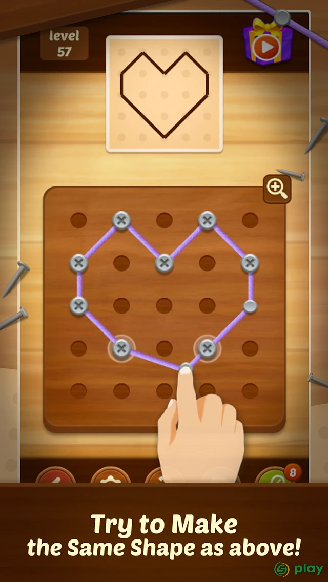 Line Puzzle: String Art — скриншот 6