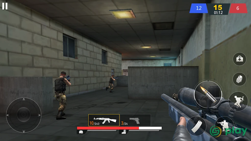 Борьба терроризма стрельба FPS — скриншот 2