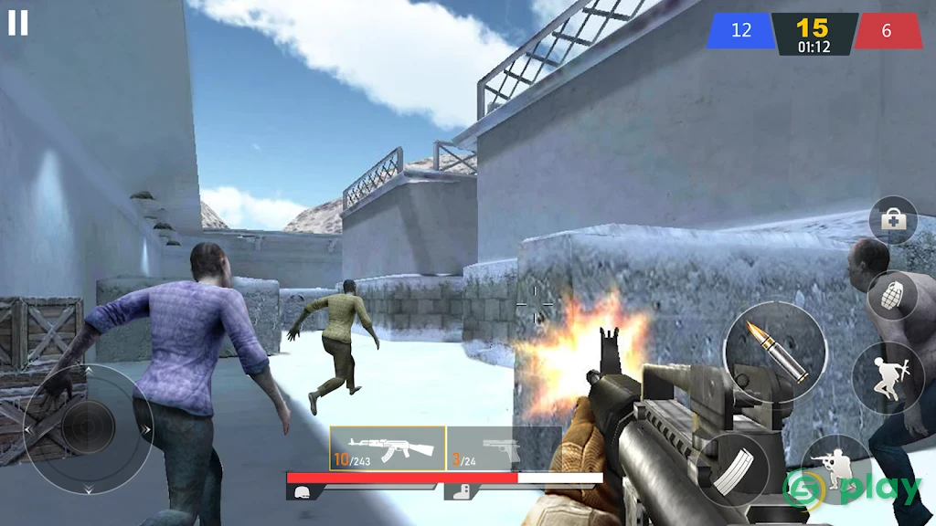 Борьба терроризма стрельба FPS — скриншот 3