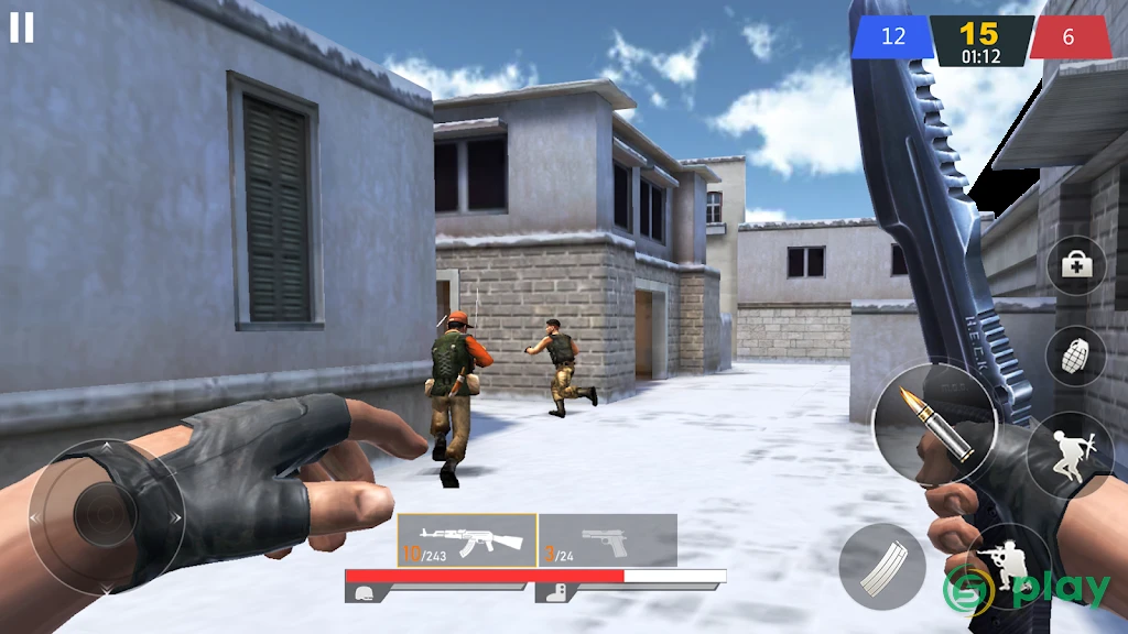 Борьба терроризма стрельба FPS — скриншот 6