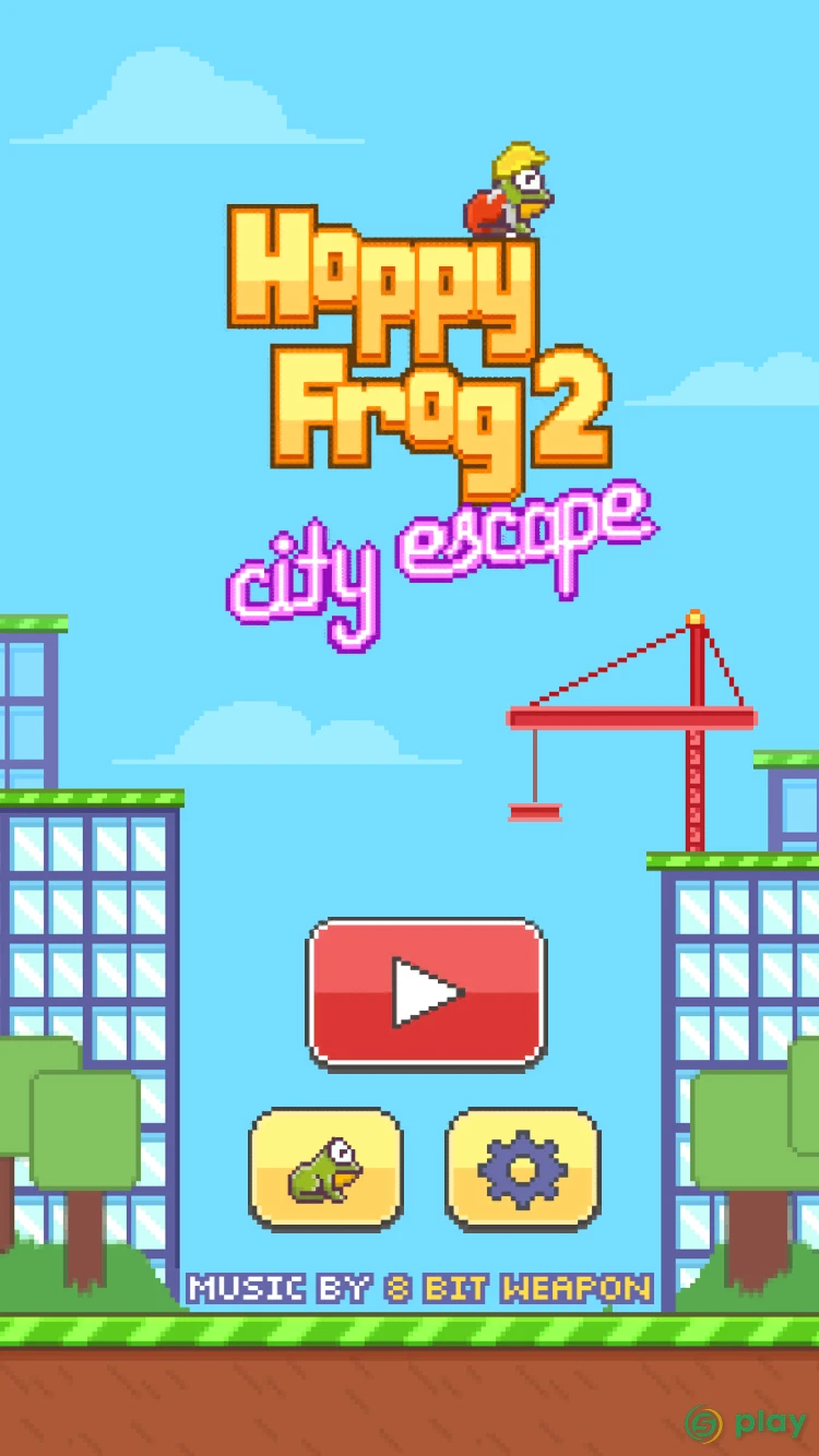 Hoppy Frog 2 – побег из города — скриншот 1