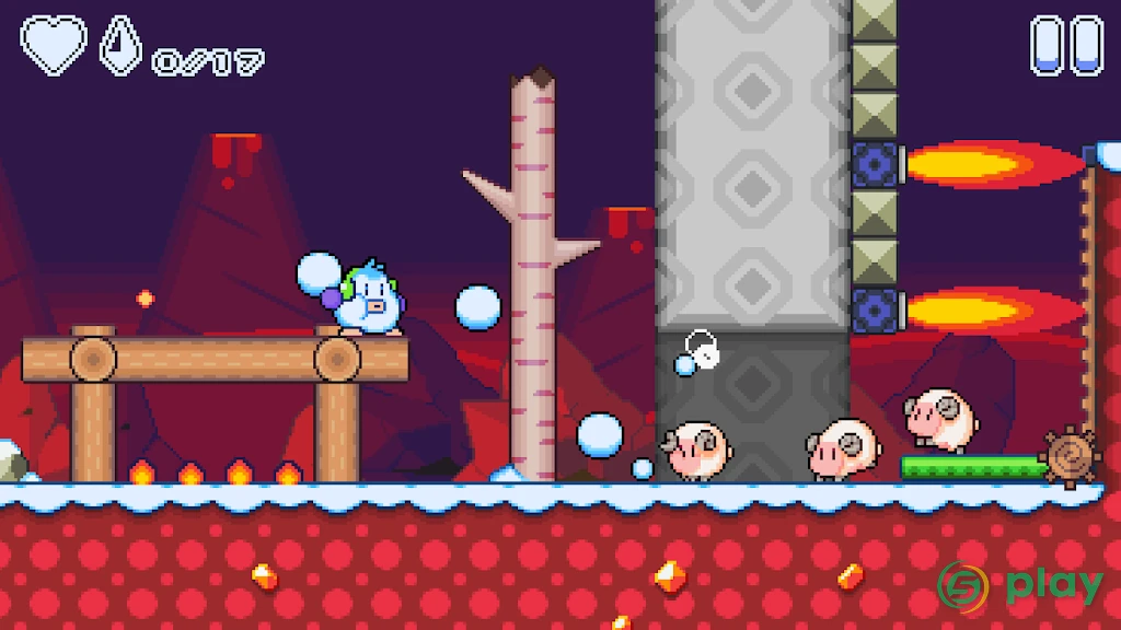 Snow Kids: Snow Game Arcade! — скриншот 4
