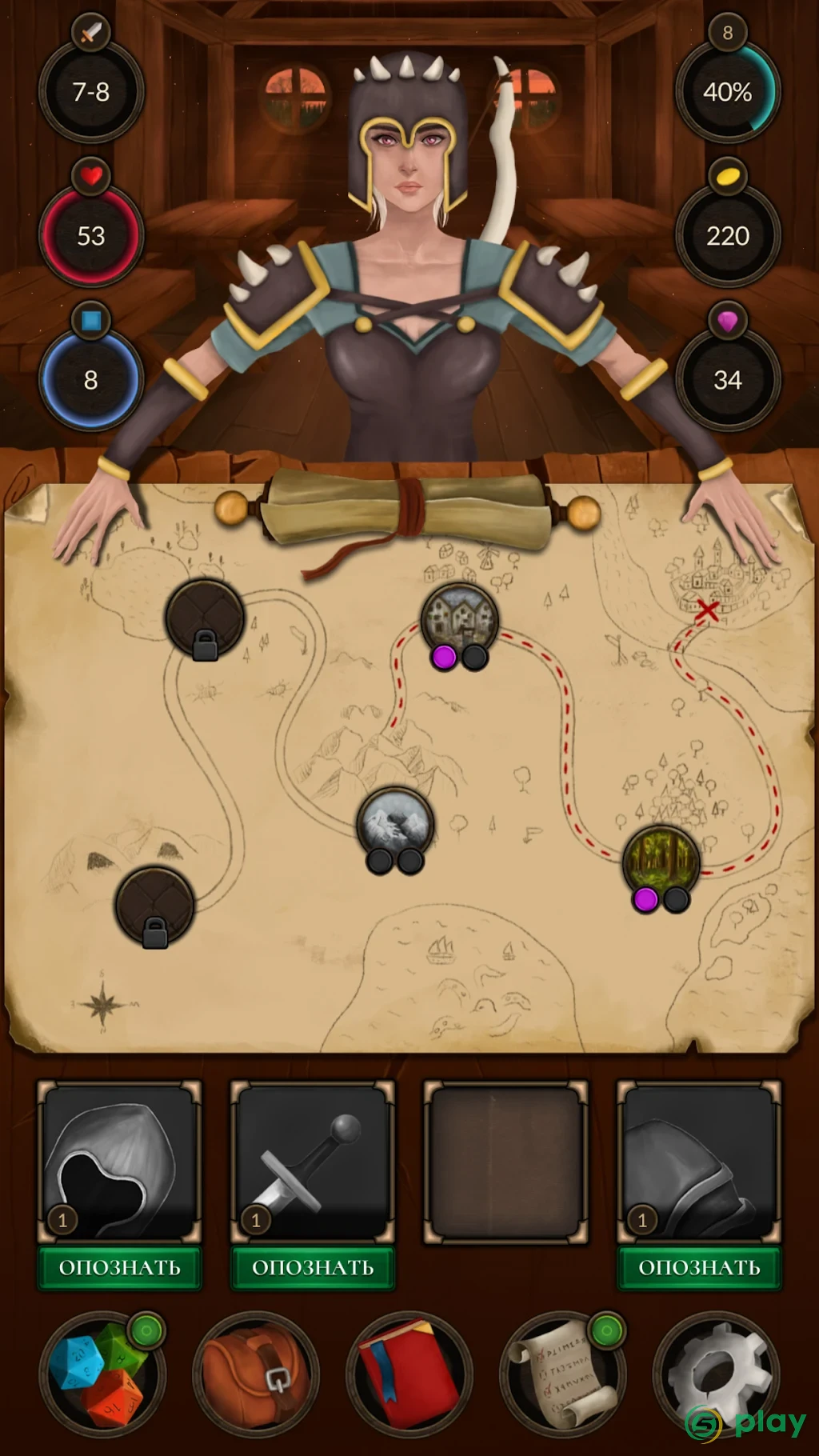 Crossroads: Roguelike RPG Dungeon Crawler — скриншот 2