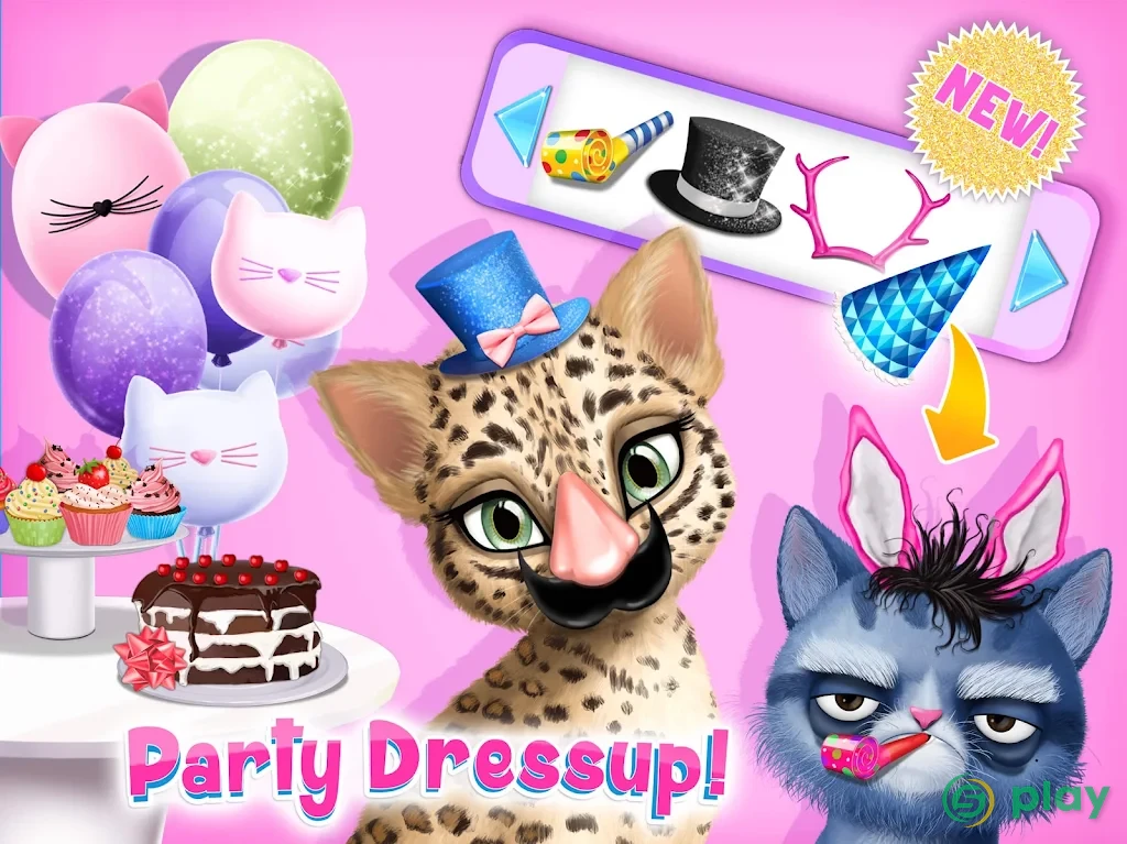 Cat Hair Salon Birthday Party - Virtual Kitty Care — скриншот 14