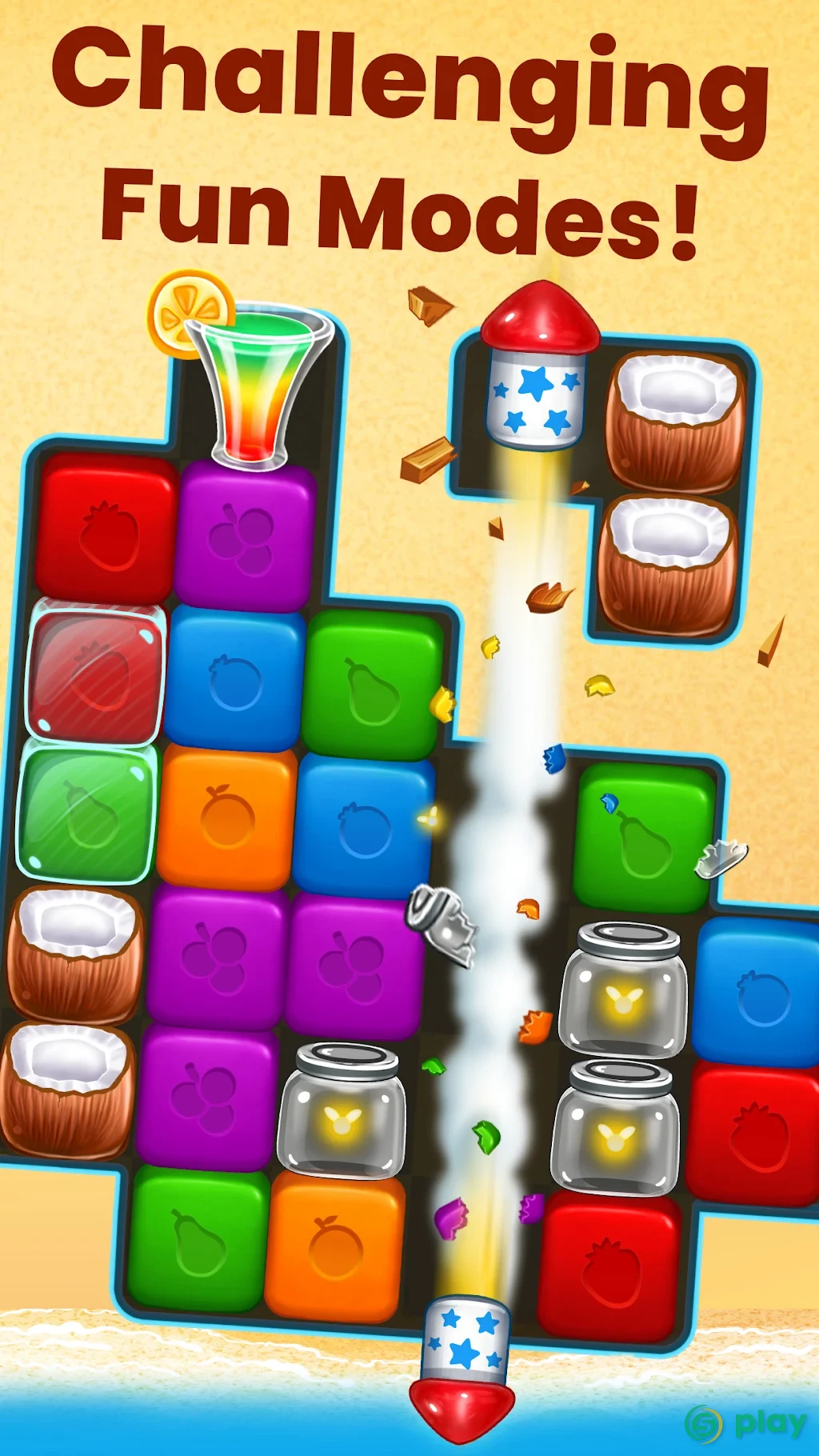 Fruit Cube Blast — скриншот 10