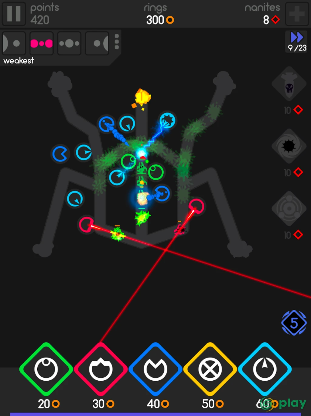 Color Defense - Tower Defense TD — скриншот 6