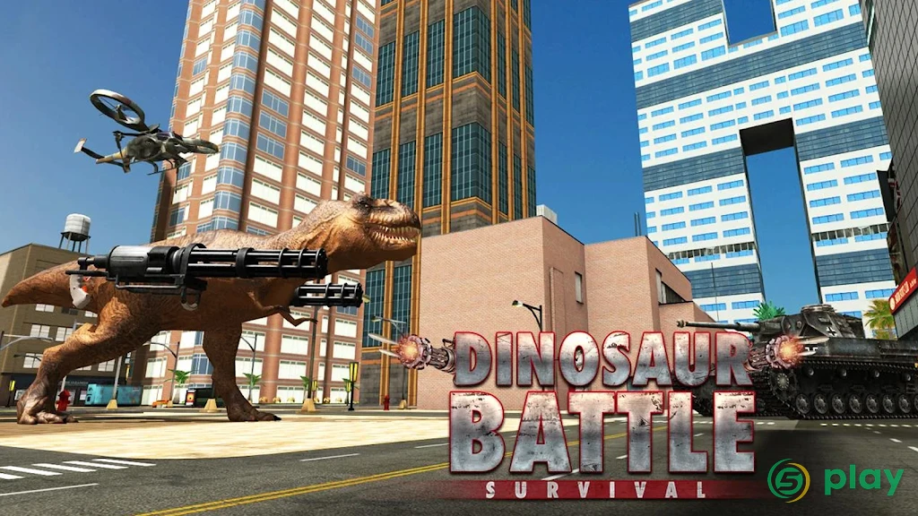 Dinosaur Battle Survival — скриншот 1