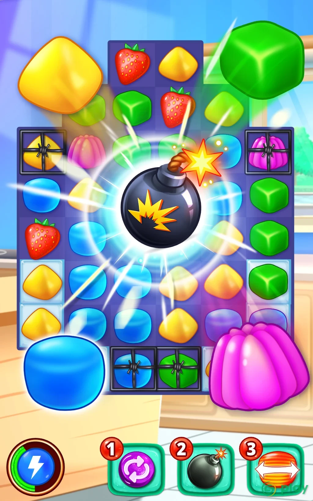 Gummy Paradise - Конфеты — скриншот 2
