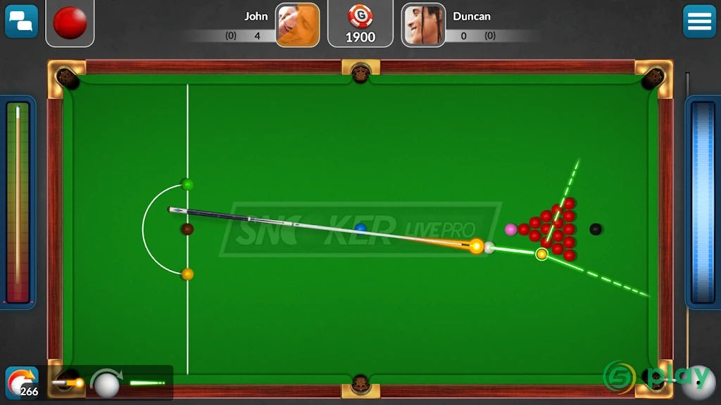 Snooker Live Pro — скриншот 1