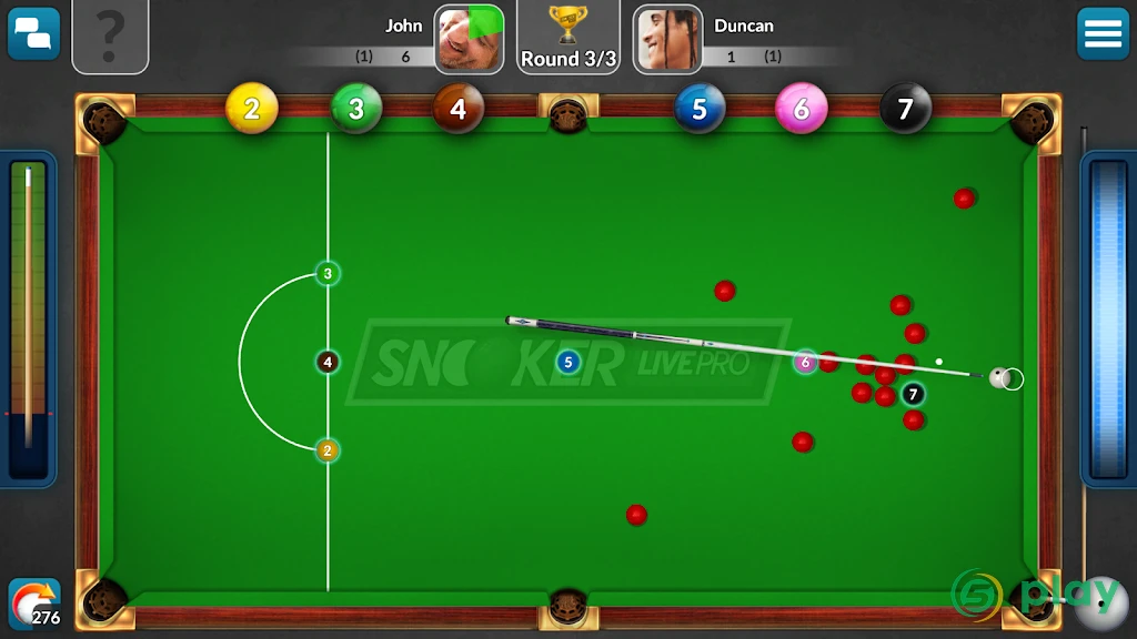 Snooker Live Pro — скриншот 3