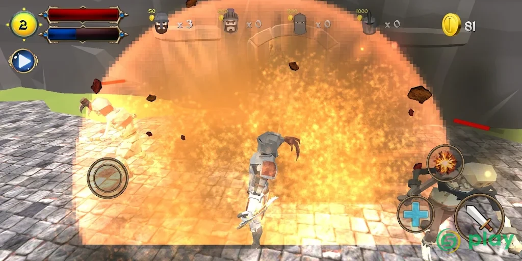 Castle Defense Knight Fight — скриншот 3